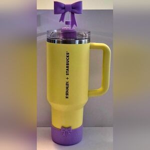 NWT Starbucks Stanley Thailand Lime Purple 40oz Tumbler